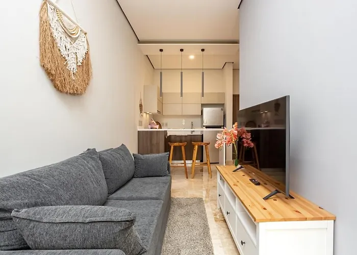 Apartment Deluxe 1 Bdr Zone Rooftop Pool W Sea View *