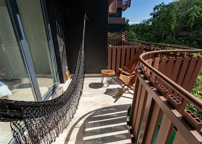 Deluxe 1 Bdr Zone Rooftop Pool W Sea View Apartment Tulum