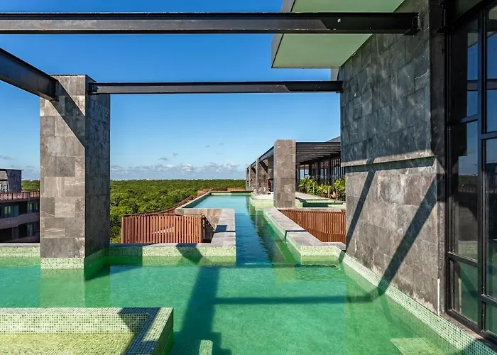 Apartment Deluxe 1 Bdr Zone Rooftop Pool W Sea View Tulum